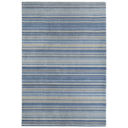 Fine Stripes Blue/ Beige